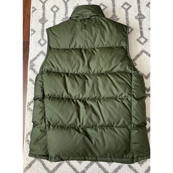 EDDIE BAUER Green Premium Quality Goose Down EB700 Zipper Puffer Vest - Picture 2 of 16